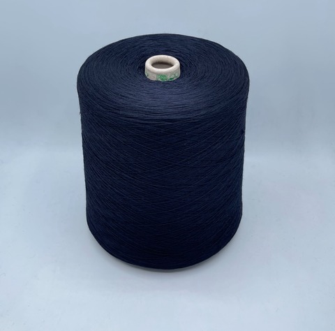 Folco (пр.Италия). 2/25 1250м/100гр, 50% меринос, 50% акрил, цвет-Черно-синий(123/280), арт.30788