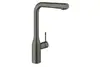 GROHE Essence 30504AL0 Смеситель для кухонной мойки с вытяжным изливом 2jet, темный графит матовый
