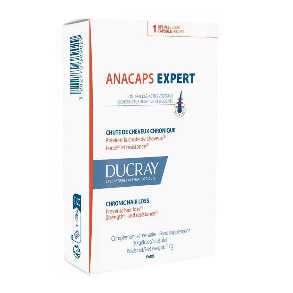 Капсулы при хроническом выпадении волос Ducray Anacaps Expert 30шт