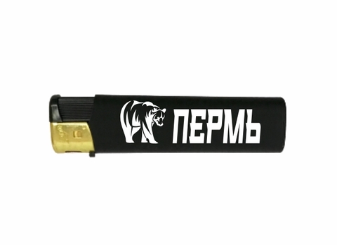 Урал Сувенир - Пермь зажигалка газовая софт-тач №0004 