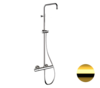 Remer Elegance EQ32ASSDDO Душевая система термостатическая, цвет: золото