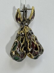 Сумерки  М  ( серьги из серебра)