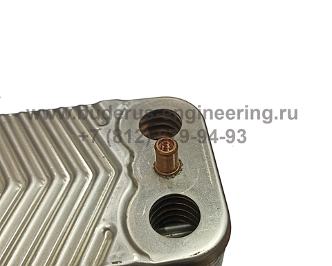 ОРИГИНАЛ Теплообменник Viessmann газового котла Vitopend 100 WH1D и Vitodens WB1B, WB1C Арт.7828745*-01