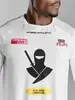 Лонгслив тренировочный Fizuli Moto White