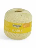 Пряжа Семеновская Kable (Кабле) 110616 желтый нежный
