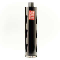 Коронка алмазная для сухого сверления 83х370 мм с боковым пылеудалением, M22 FEDAST