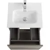 BelBagno KRAFT 39-500/390-2C-SO-СO База под раковину подвесная с фрезерованными ручками по всей длине фасада с 2 выкатн. ящ.,Бежевый Мат.,500x395x500