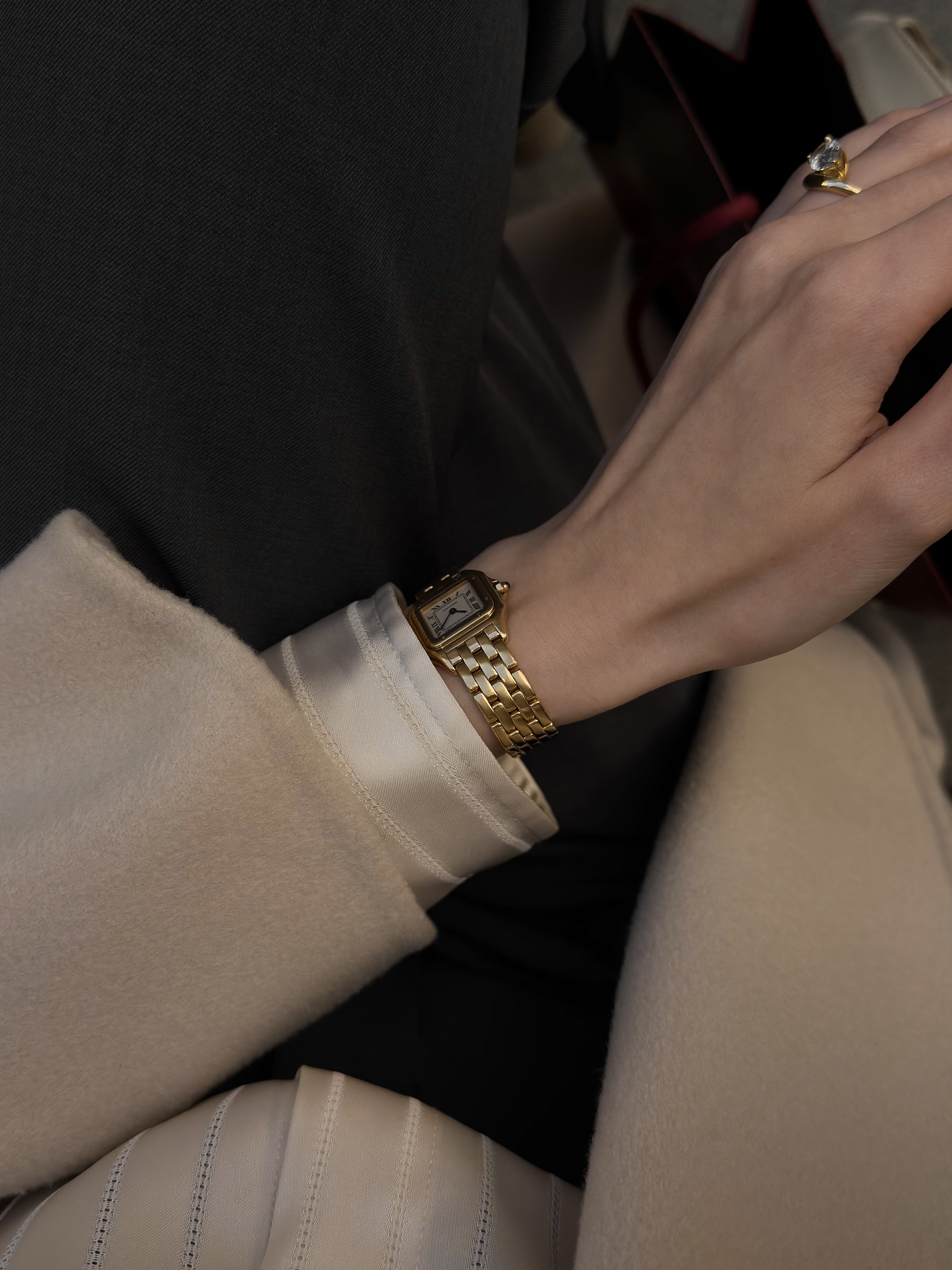 Редкие винтажные часики Cartier Panthere — фото 4
