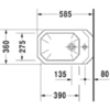 Duravit 1930 Series 266100000 Биде подвесное с перел. и 1отв. под смес., 36х58х Н:40см, цвет: белый