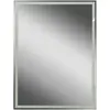 Art&Max AM-TEC-600-800-1D-DS-F-NERO Зеркало-шкаф с подсветкой