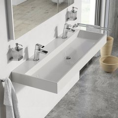 Ravak XJO01212000 Умывальник NATURAL DUO 1200 без перелива фото