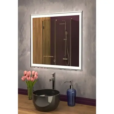 Art&Max AM-ZOE-800-800-DS-F Зеркало с подсветкой