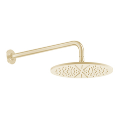 Gessi Inciso 58248#246 Верхний душ с кронштейном, золото фото