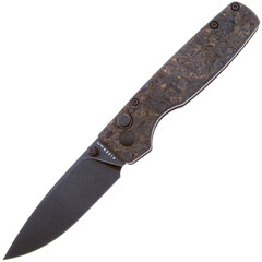 Фото Складной нож Kizer Original blackwash, сталь CPM-20CV, рукоять карбон