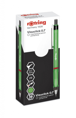 Карандаш механический Rotring Visuclick 0.7 mm зеленый (2088550)