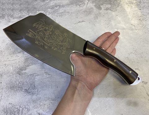 Топорик для рубки мяса, цельнометаллический, Три охотника, VD62