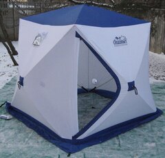 Зимняя палатка куб СЛЕДОПЫТ (1,75х1,75х1,75м, 3 слоя)