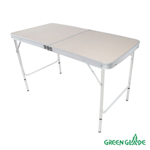 Стол складной туристический GREEN GLADE 5104 (алюминий)