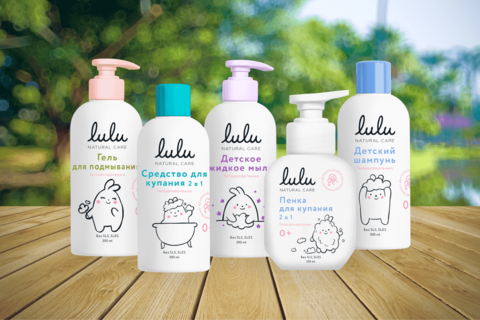 Детское жидкое мыло LULU 0+