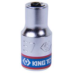 KING TONY (237507M) Головка торцевая TORX Е-стандарт 1/4", E7