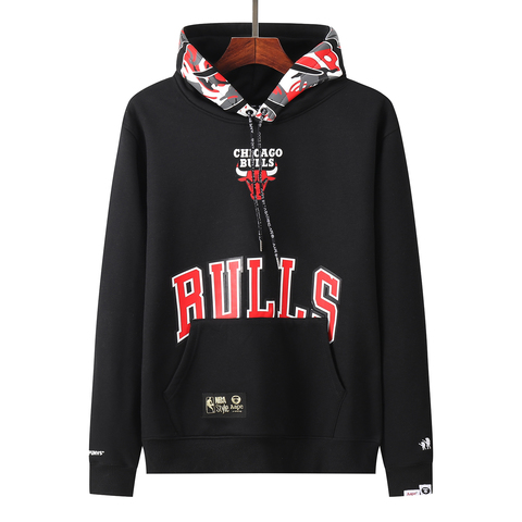 Худи AAPE BY*A BATHING APE NBA 'Chicago Bulls/Black' 