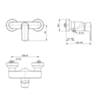 Ideal Standard Connect Air A7032AA Смеситель для душа
