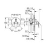 GROHE BauFlow 29117000 Смеситель для душа встраиваемый на 2 потребителя