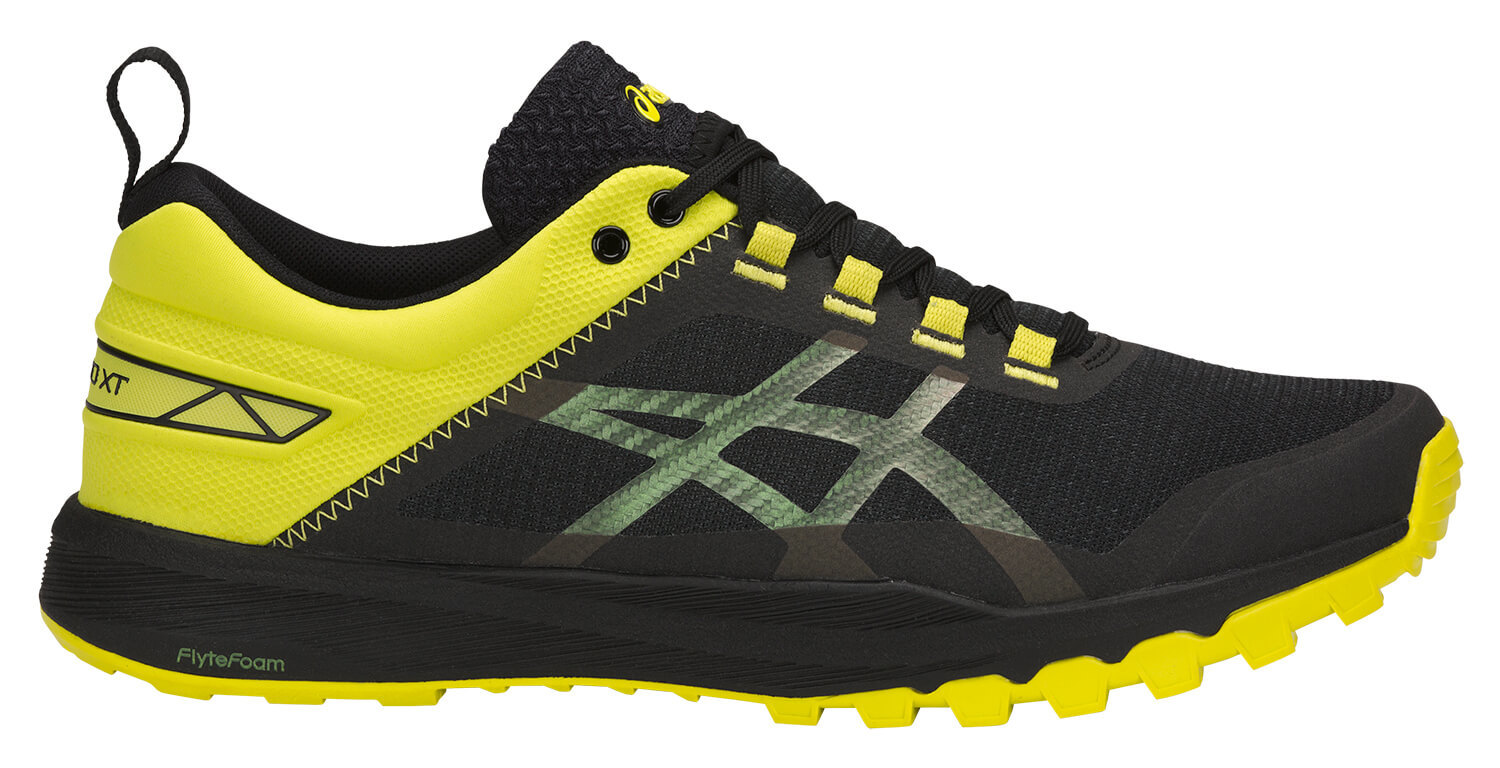 Беговые кроссовки мужские Asics Gecko Xt черные-желтые