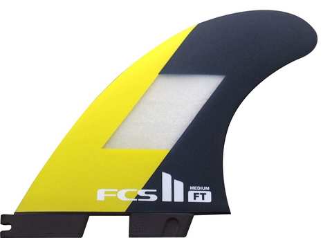 FCS II FT PC Tri Retail Fins Neon Medium