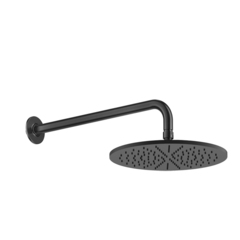Gessi Inciso 58248#299 Верхний душ с кронштейном, black XL фото