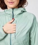 Женский беговой костюм с капюшоном Nordski Easy Run Pro Light Ice Mint/Black