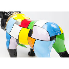 Фигура декоративная Bulldog Colore «Разноцветный бульдог»