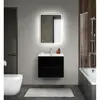 BelBagno MARINO-CER-MINI-600-2C-SO-NL-P База под раковину подвесная с двумя выкатными ящиками, Nero Lucido, 596x390x500