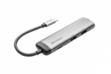 Многопортовый разветвитель Verbatim Multiport Hub USB-C 2x USB 3.0 / HDMI