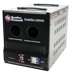 Стабилизатор напряжения QUATTRO ELEMENTI Stabilia 20000 (20000 ВА, 140-270 В, 25.5 кг, байпас) (Арт. 241-505)
