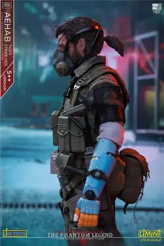 Фигурка Солид Снейк Ahab Tiger Stripe масштаб 1/12 Metal Gear