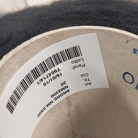 Вспушенная альпака c мериносом LANIFICIO DEL OLIVO ANDRE 230 черный