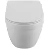 BelBagno Senso-Tor BB017CH-TOR/SC Унитаз подвесной безободковый, с системой смыва "Торнадо"и сиденьем soft close, цвет: белый