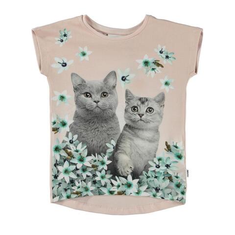 Футболка Molo Ragnhilde Flower Cats