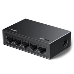 Коммутатор сетевой  UGREEN CM833 (35492EU) 5-Port Gigabit Ethernet Switch PC+ABS Housing EU, серый