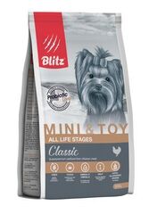 Blitz Adult сухой корм для взрослых собак миниатюрных и мелких пород 500 гр