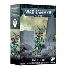 Necron Overlord with Translocation Shroud