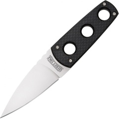 Фото Нож с фиксированным клинком Cold Steel Secret Edge, сталь AUS-8A, рукоять G10, черный