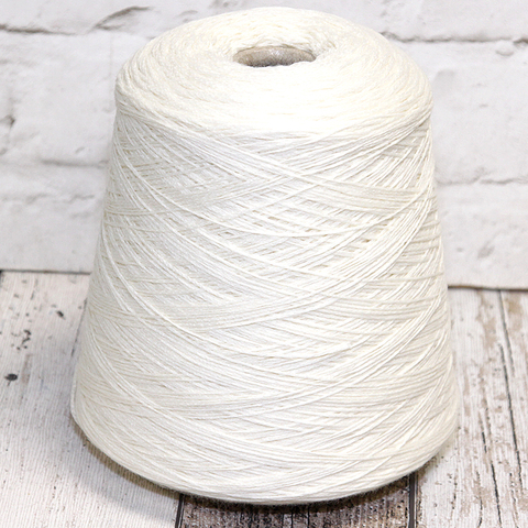 Меринос-шнурок BIELLA YARN STRING 380 белый натуральный