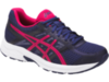 Беговые кроссовки женские Asics GEL-Contend 4 синие-розовые - 1