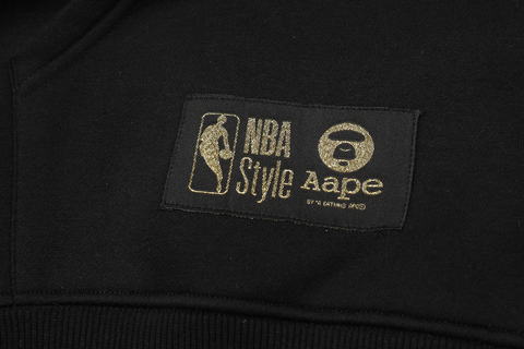 Худи AAPE BY*A BATHING APE NBA 'Chicago Bulls/Black' 