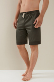Оливковый костюм c шортами Zimmerli
