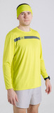 Беговая рубашка лонгслив Noname Miler T-Shirt Ls Ux 25 Sulfur Yellow