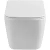 BelBagno BB7106CH-TOR-BS/SC Унитаз подвесной безободковый со смывом "Торнадо", с функцией биде и смесителем, с сиденьем дюропласт soft close
