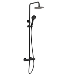 Allen Brau Galaxy 5.001-31 Душ. система, термостат,Верх душ Ф200мм,черн.мат (339253) фото